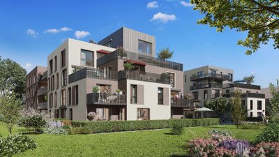 Les Terrasses O Vert - immobilier neuf Oberhausbergen