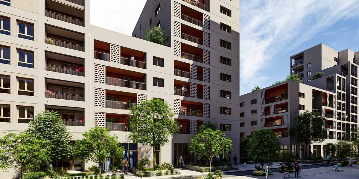 Appartements neufs Lyon - Bâtiment H | Bagatelle