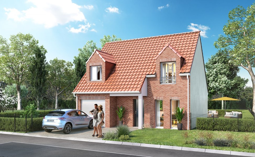 Maisons neuves Brebières - Le Domaine Des Moulins
