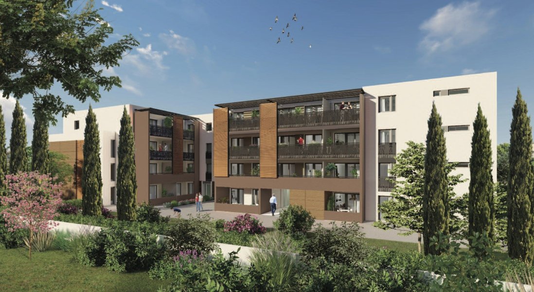 Appartements neufs Morières-lès-avignon - Patio Monnet