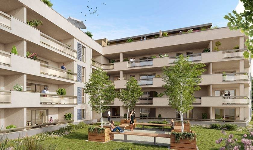 Appartements neufs Gap - Patio 8