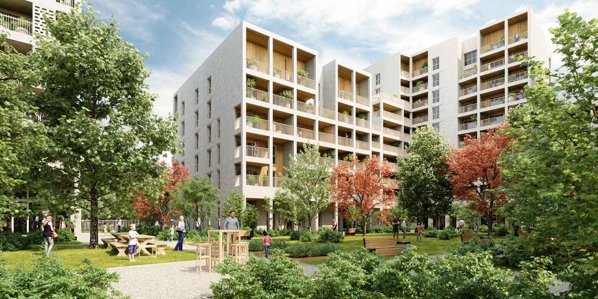 Appartements neufs Lyon - Bâtiment B | Alhambra