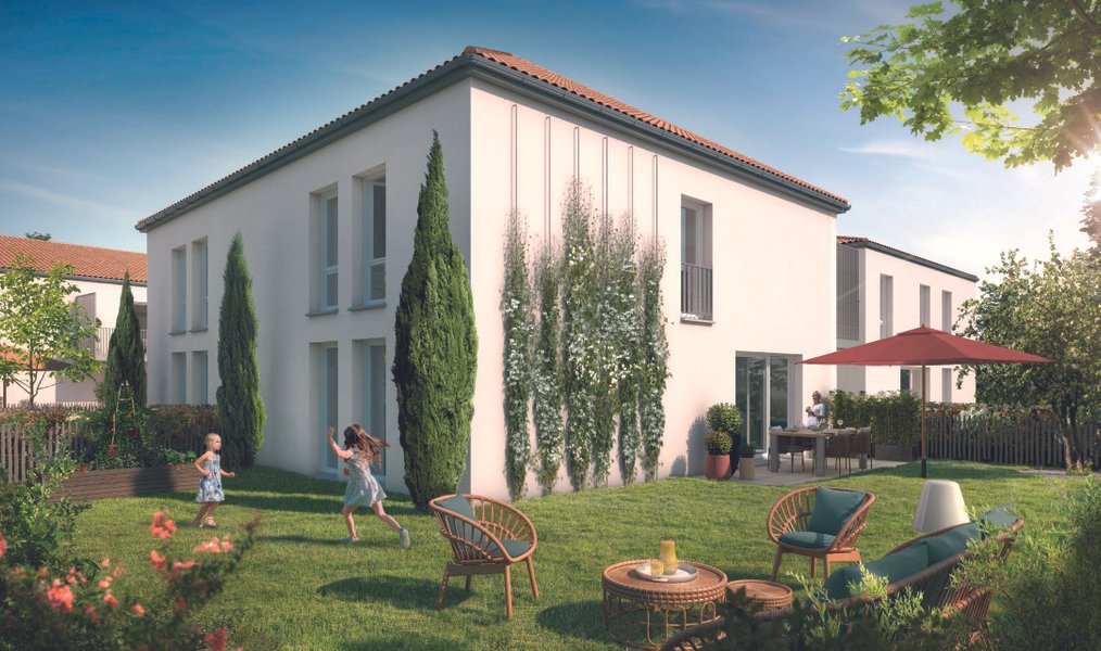 Appartements neufs Toulouse - Maisons En Duplex Avec Jardin à Toulouse Saint-simon