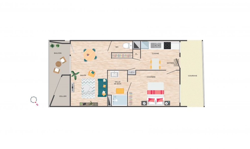 Appartements neufs Vezin-le-coquet - Norwood • Accession Coopérative