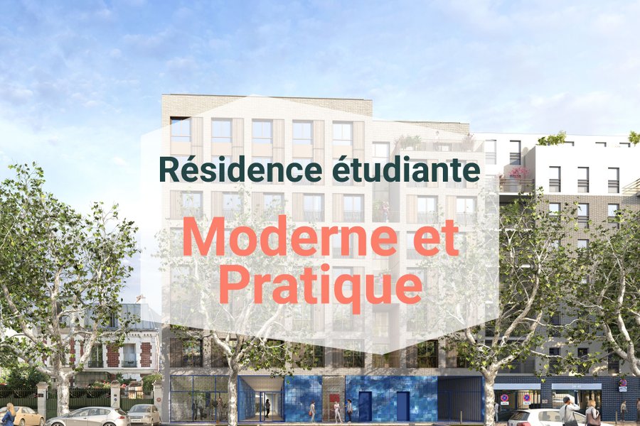 Appartements neufs Saint-ouen-sur-seine - Résidence étudiante - So Cardin