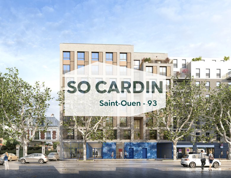 Appartements neufs Saint-ouen-sur-seine - Résidence étudiante - So Cardin