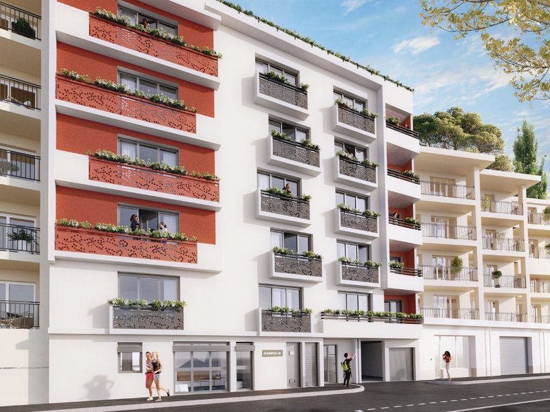 Appartements neufs Marseille - Académiales - Campus 98